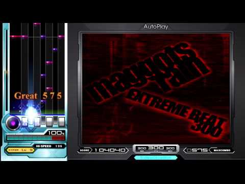 Xenothium - Maggots Rain, 300BPM. Genre, DigiRock Core  ♫ EXTREMEBEAT ♫ 【BMS】