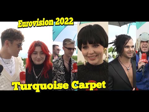 LUM!X feat. Pia Maria Turquoise Carpet Eurovision 2022