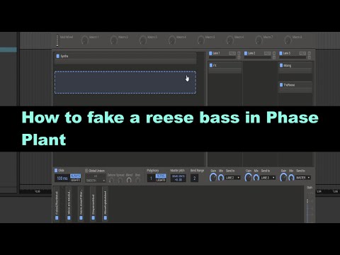 How to fake a reese in Phase Plant