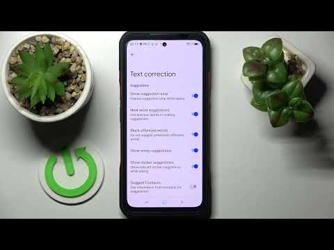 How to Enter Text Correction in DOOGEE V20 – Text Correction Options