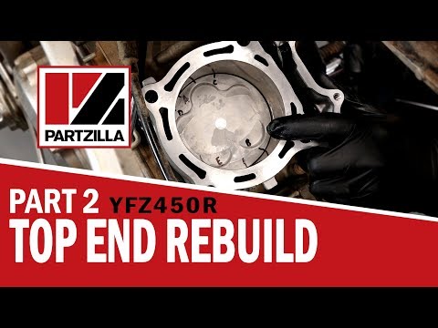 Yamaha YFZ450R Top End Rebuild Part 2: Rebuild | Partzilla.com
