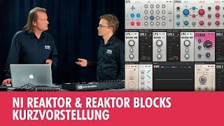 Video thumbnail for NI Reaktor & Reaktor Blocks – Ideal für den Synthesizer-Einstieg? by Tutorial Experts