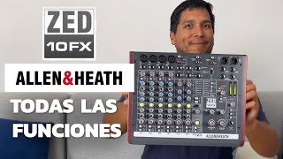 Allen & Heath ZED10FX | Review y tutorial completo