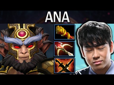 Monkey King Dota 2 Ana with Mjolnir and 29 Kills