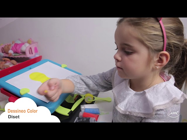 Vídeo relacionado con Diset Dessineo Draw Studio - Juego de Aprendizaje de Dibujo para niños a Partir de 4 años, 30 Plantillas y 4 Niveles de Caracteres, Kit Creativo para Aprender a Dibujar