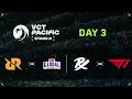 RRQ Vs GE PRX Vs T1 VCT Pacific Stage 2 Group Stage Hari 3