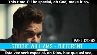 Robbie Williams - Different (letra y subtítulos español)