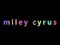 Miley Cyrus Flowers PAL High Tone Only 2023