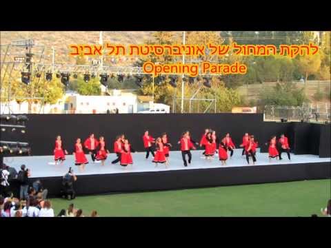 פסטיבל כרמיאל 2013 מצעד והרקדת הפתיחה Karmiel Dance Festival 2013
