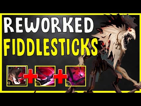 FIDDLESTICKS REWORK ABILITIES - TERRIFYING NEW GAMEPLAY | REVEAL NEW CHAMP S10 League of Legends