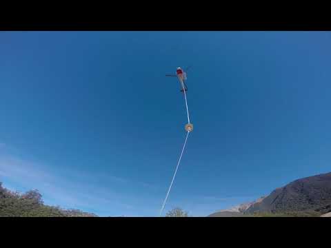 Christchurch Helicopter Lifting Pest traps New Zealand