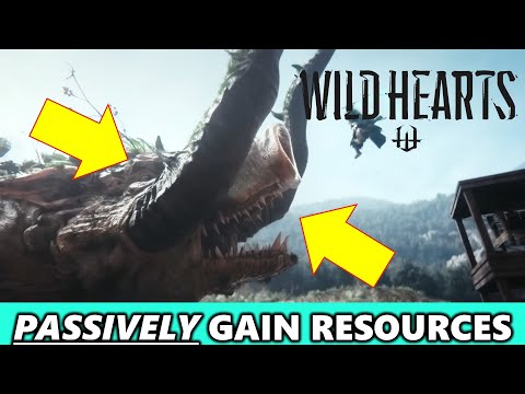 How To PASSIVELY Gain Resources In Wild Hearts | Best Beginner Tip Guide And Tutorial Easy