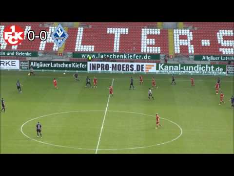 1. FC Kaiserslautern II vs. SV waldhof Mannheim 07  24. Spieltag  12/13