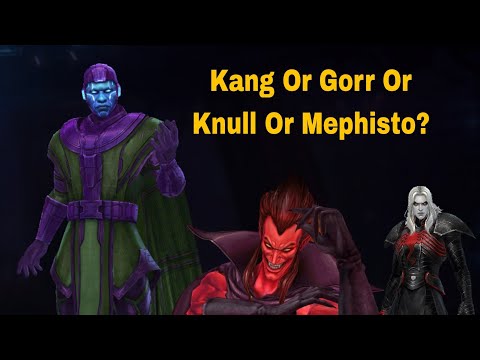 Kang the Conquer Better Than Gorr Knull Mephisto? CCF Cost Characters Guide - Marvel Future Fight