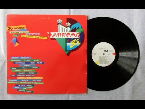 TUTTO SANREMO 1985 - TU, DIMMI, UN CUORE CE L' HAI ? - CANTA MARCO ARMANI - 26^ -