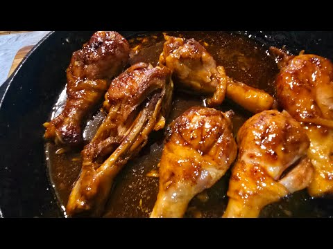 Glazed Honey Garlic Chicken Drumsticks Easy Recipe Good