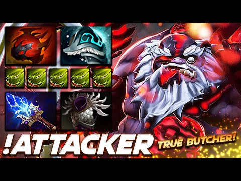 Attacker Pudge True Butcher Beast - Dota 2 Pro Gameplay [Watch & Learn]