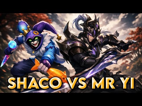 Shaco AD vs Master Yi Jungle (17 Kills) | Chaos, Traps & Mind Games