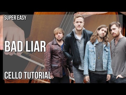 SUPER EASY: How to play Bad Liar by Imagine Dragons on Cello (Tutorial)