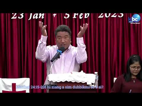 Rev.Dr. Tuan Peng Thang. Bible Thusuhnak le Thulehnak. FCC Grusade