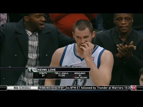 Kevin Love 31 Points & 31 Rebounds vs New York Knicks - Full Highlights 12/11/2010