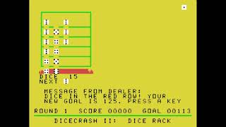 Dicecrash II: Dice Rack for the TI-99/4A