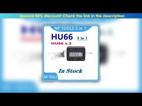 Top NP Tools Smart 5 in 1 HU66 V.3 HU66V.3 Key Tool for Audi VW Auto Magic Tool Locksmith Turbo Dec