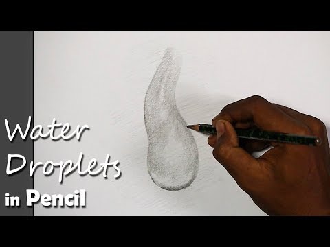 Mountains and Pine Tress Watercolor Pencil Landscape Drawing | steps to follow