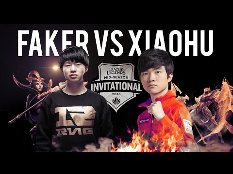 RNG xiaohu vs SKT Faker | MSI 2016