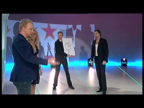 Peter Brynolf och Jonas Ljung trollar i Miljonlotteriet Lyckohjulet