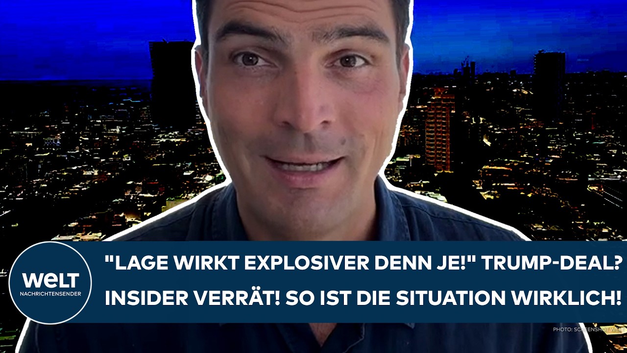 NAHOST: "Lage wirkt explosiver denn je!" Trump-Deal? Insider verrät! So ist die Situation wirklich!