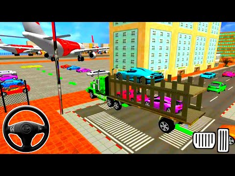 Airplane Pilot Transport Car Truck Simulator: City Car Transport Truck Simulator Game ||Android Game
