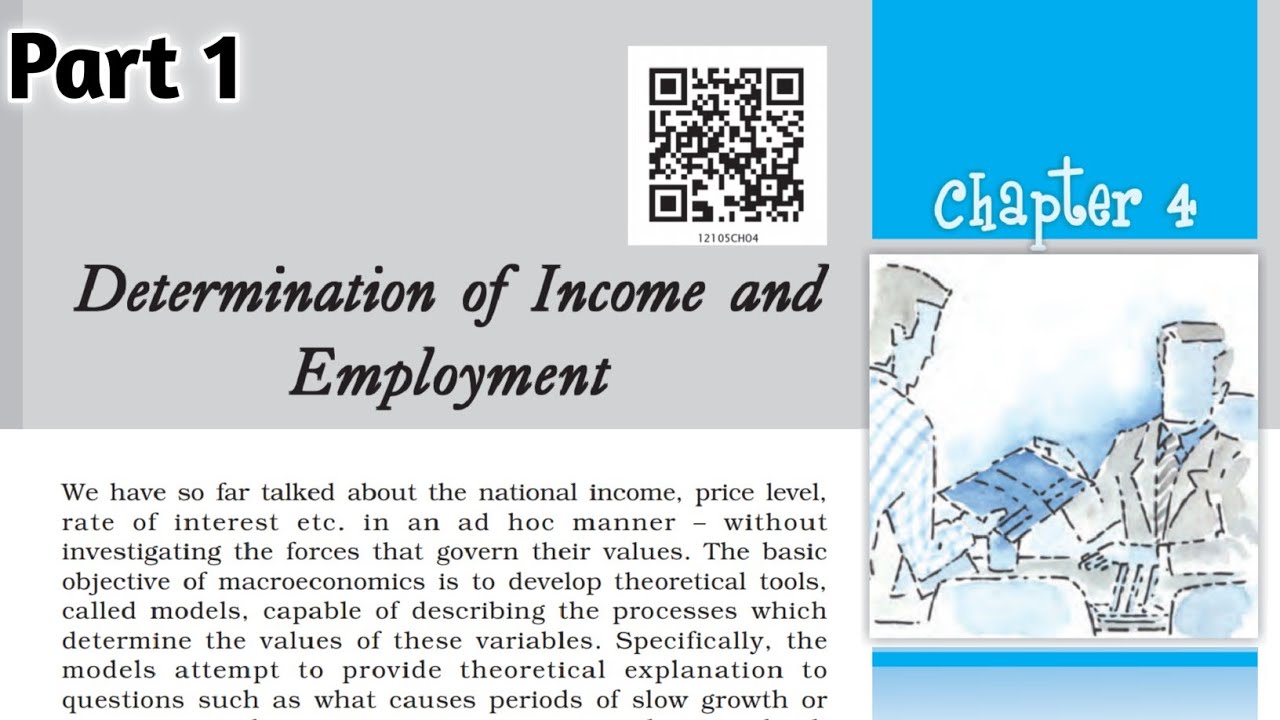 Aggregate demand and its components | Determination of Income and Employment | Class 12 Economics |