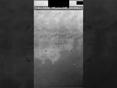 UAP Sighting Over the Middle East — RAW Pentagon Footage #shorts