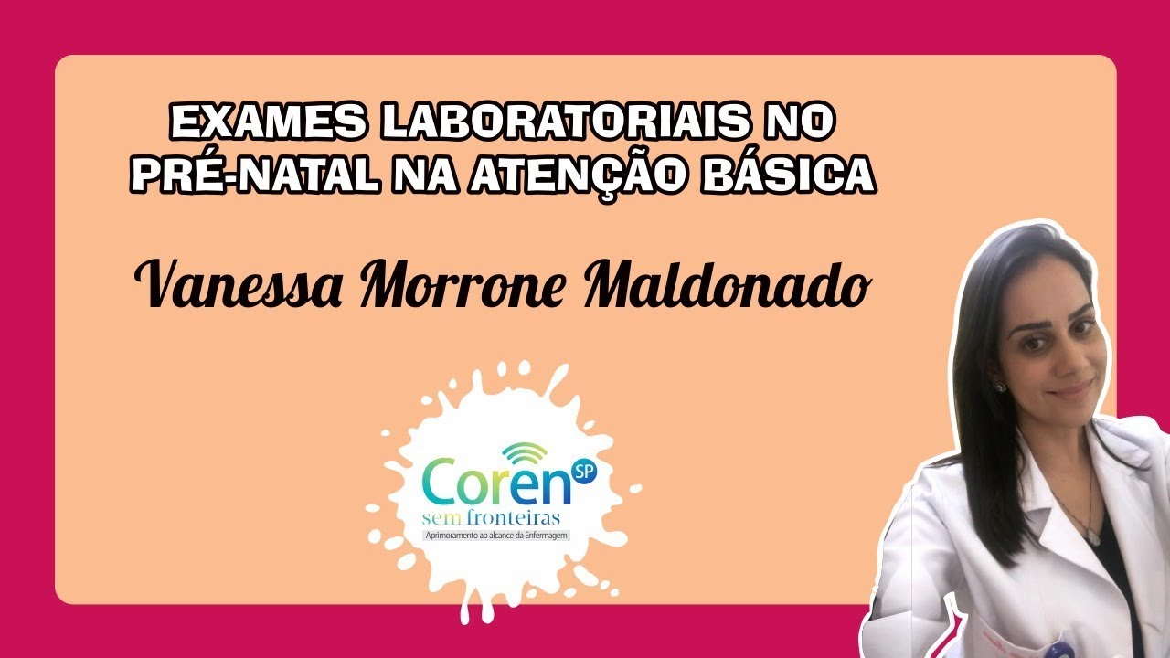 Exames laboratoriais no pré-natal na atenção básica