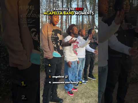 ranking the best ACAPELLA BAND moments