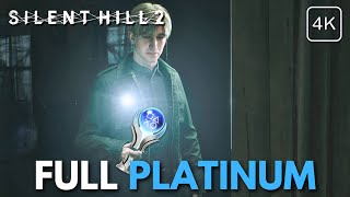 Silent Hill 2 (Remake) Longplay 100% Platinum PS5 Walkthrough (4K60FPS) All Trophies & Collectibles