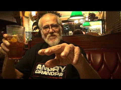 GRANDPA GOES OUT TO DINNER!