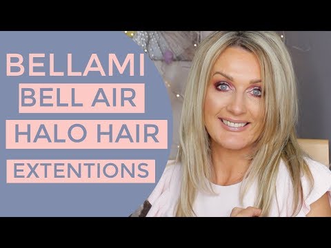 BELLAMI BELL AIR 12 INCHES HALO HAIR EXTENSIONS...