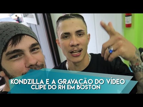 Kondzilla e a gravação do Vídeo Clipe do RH em Boston