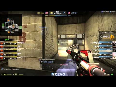 Nihilum vs affNity Game 1 (CEVO-P CS:GO Season 7) - Misled & Dust