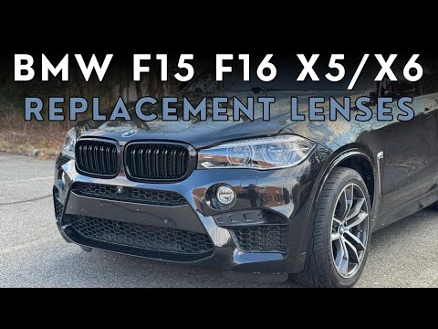 BMW X5 F15 F16 X6 2014-2018 Headlight Lens Replacement Service Overview