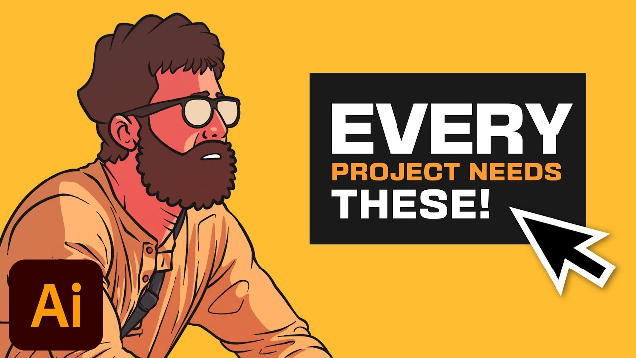 Learn About 7 ESSENTIAL Logo Design Tools (Adobe Illustrator Tutorial)