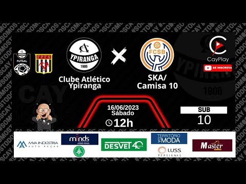 CAMISA 10 x YPIRANGA - FUTSAL SUB 10 (FULL HD)