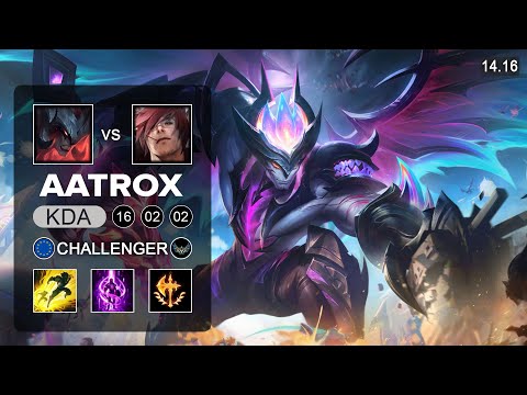 Aatrox vs Sett Top - EUW Challenger - Patch 14.16 Season 14