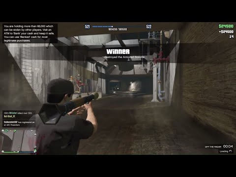 GTA Online: Fortified - Armored Boxville Destroyed #1