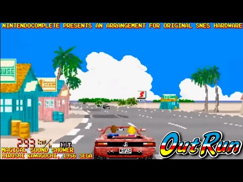 ♫MAGICAL SOUND SHOWER (Out Run) SNES Arrangement - NintendoComplete