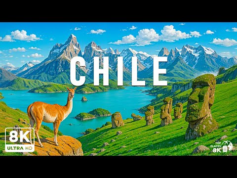 Chile, South America 8K UHD - Journey To Discover The World's Longest Jewel With Relaxing Music