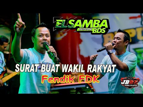 Surat Buat Wakil Rakyat ~ Cak Pendik || EL SAMBA DutCom BDS Ft JB 27 Pro Audio...