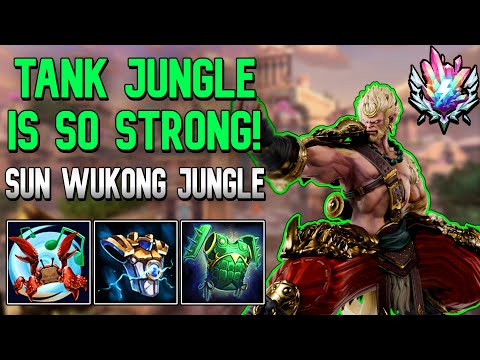 MY SOLO WENT FULL DAMAGE SO I DID THIS! - Smite 2 Sun Wukong Jungle Gameplay